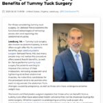 Dr. Parva explains functional benefits of abdominoplasty as a result of muscle tightening during the procedure.